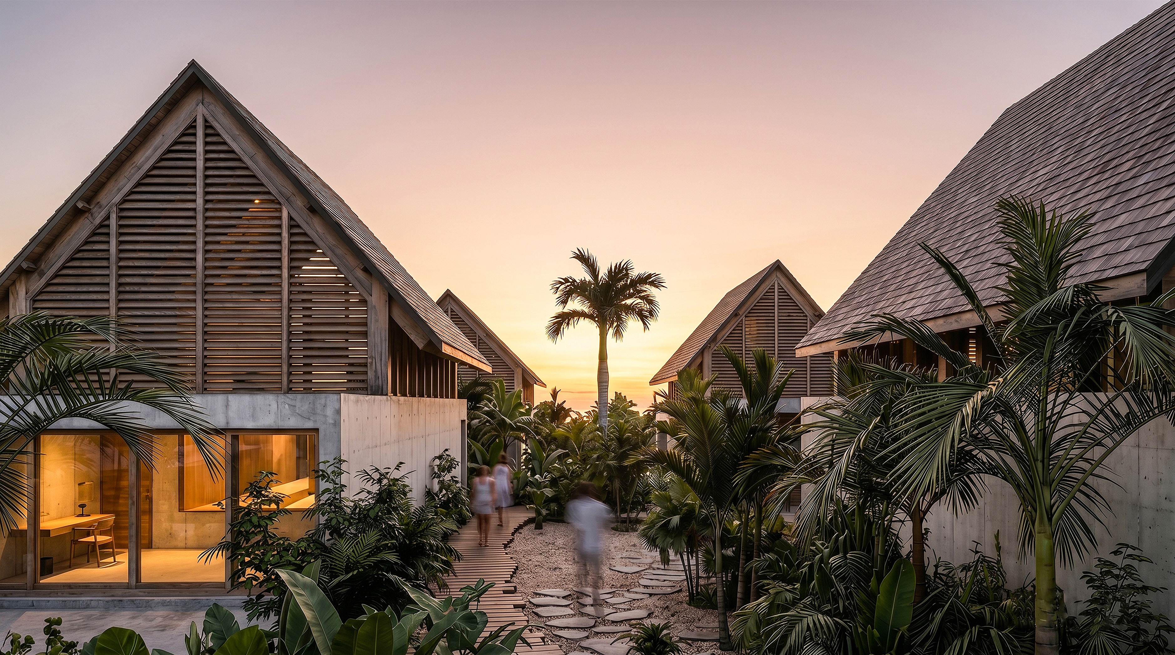 background chalet